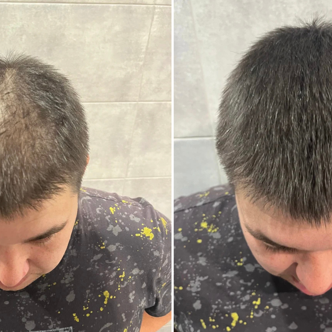 Polvere camuffante per capelli