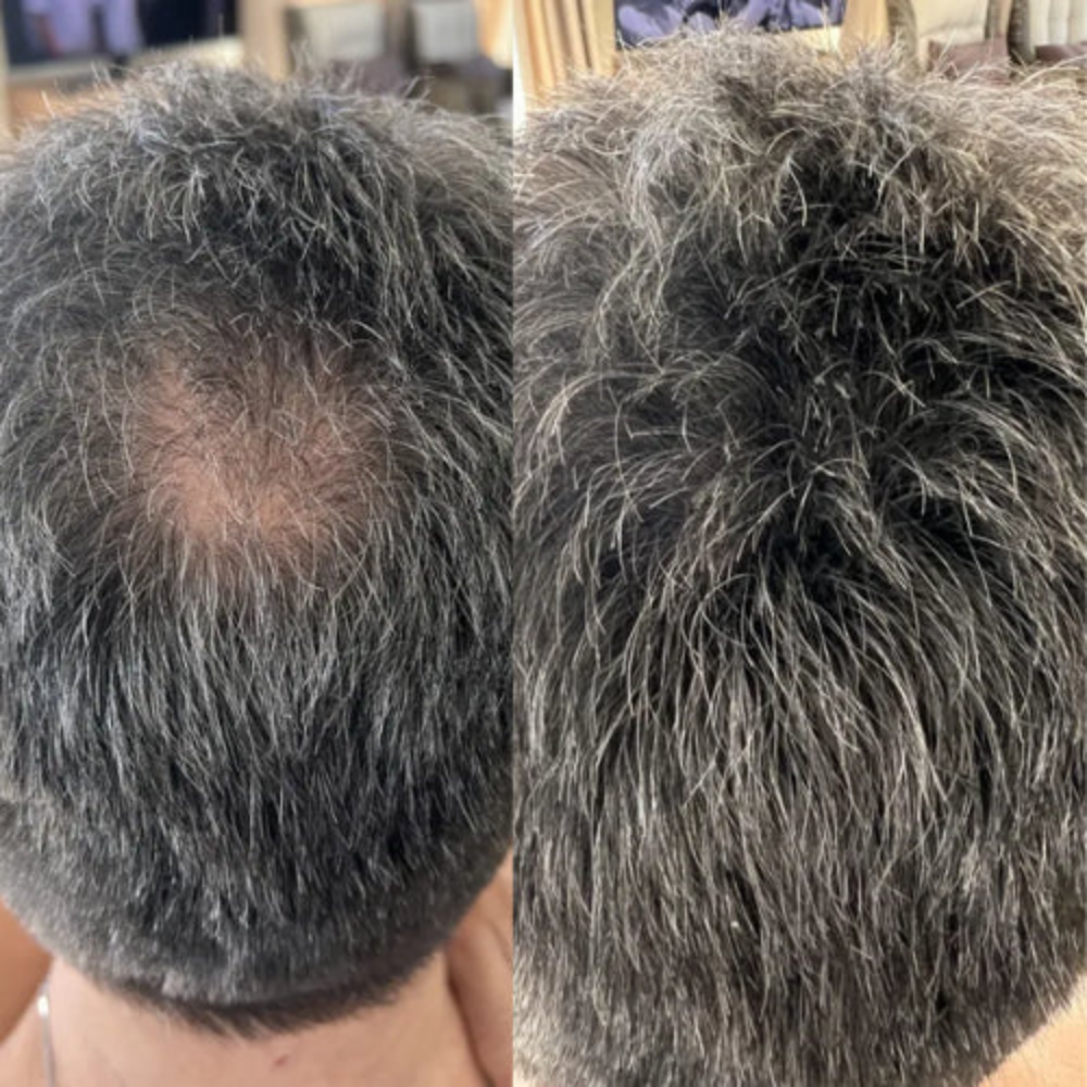Polvere camuffante per capelli